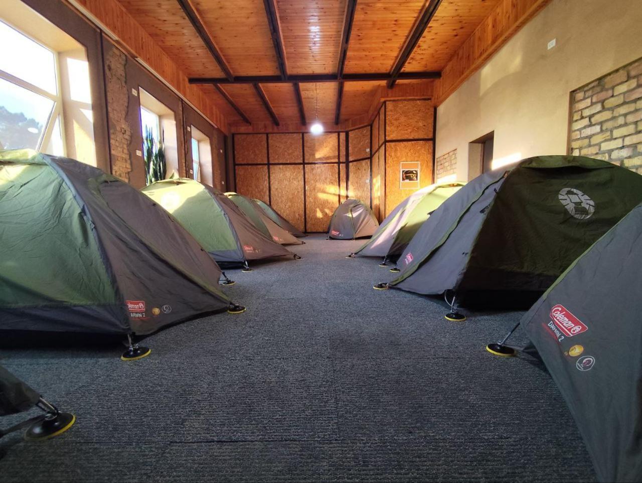 Urban Monkey Tent Hostel & Bar Karakol Ngoại thất bức ảnh