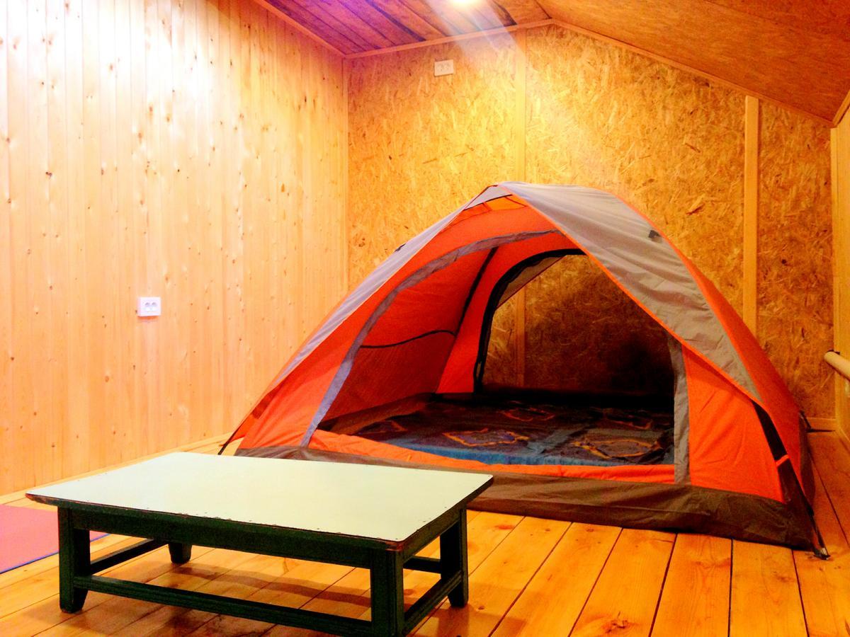 Urban Monkey Tent Hostel & Bar Karakol Ngoại thất bức ảnh